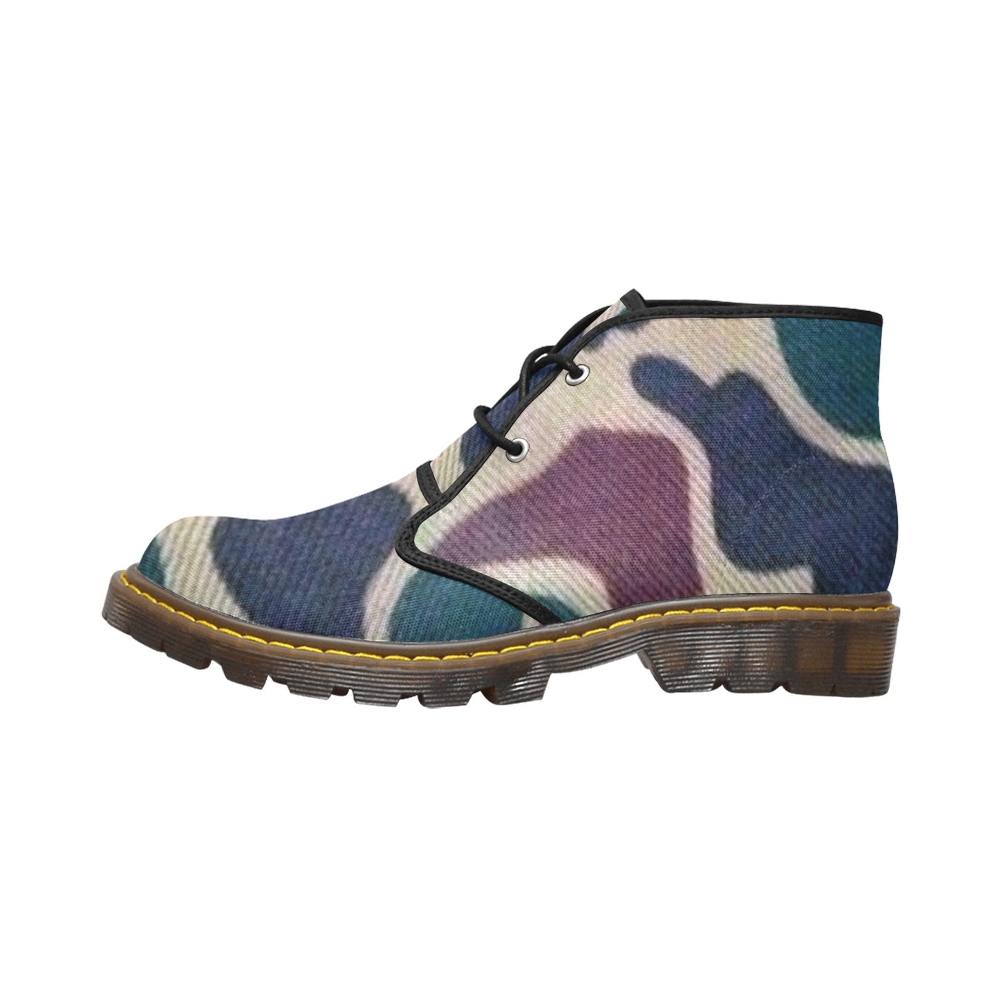 Camouflage Men's Canvas Chukka Boots