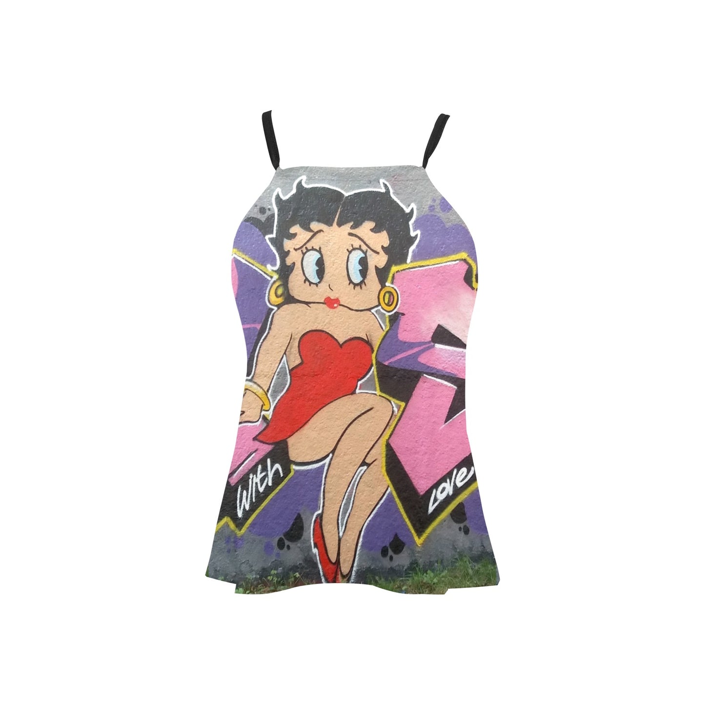 Betty Boop Halter Neck Tank Top