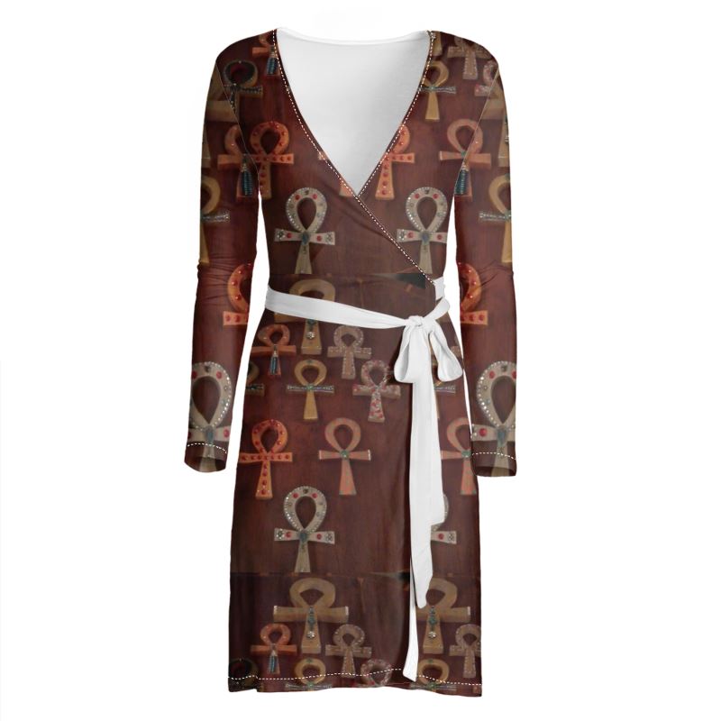 JJJs Ankhs Wrap dress