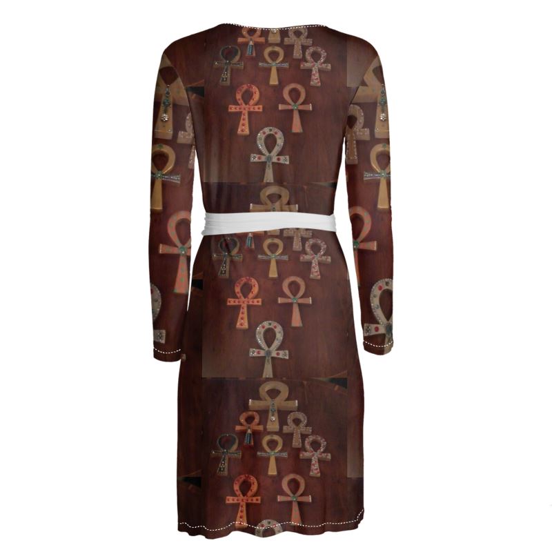 JJJs Ankhs Wrap dress