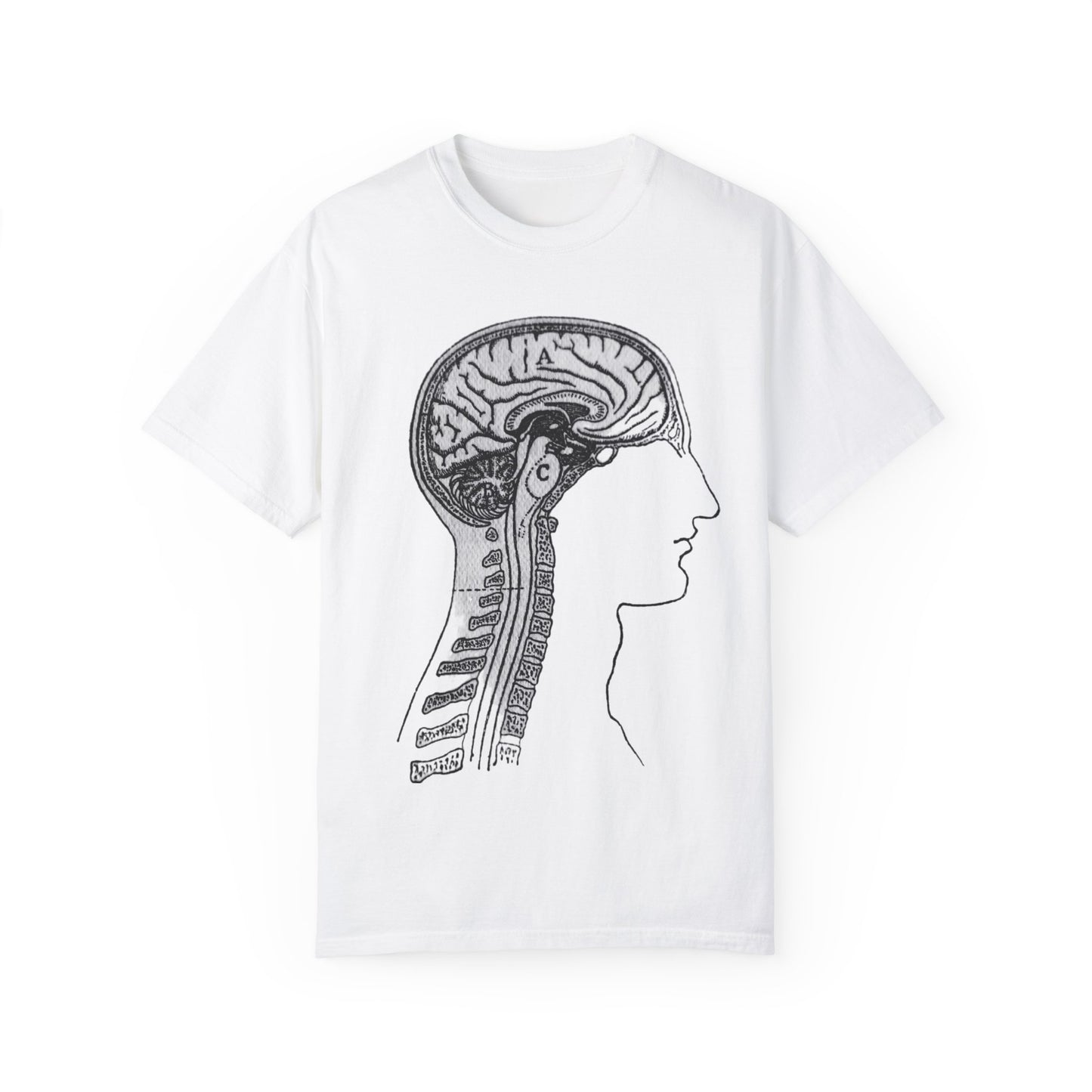 Anatomy Head Brain Spinal Cord Unisex T-shirt