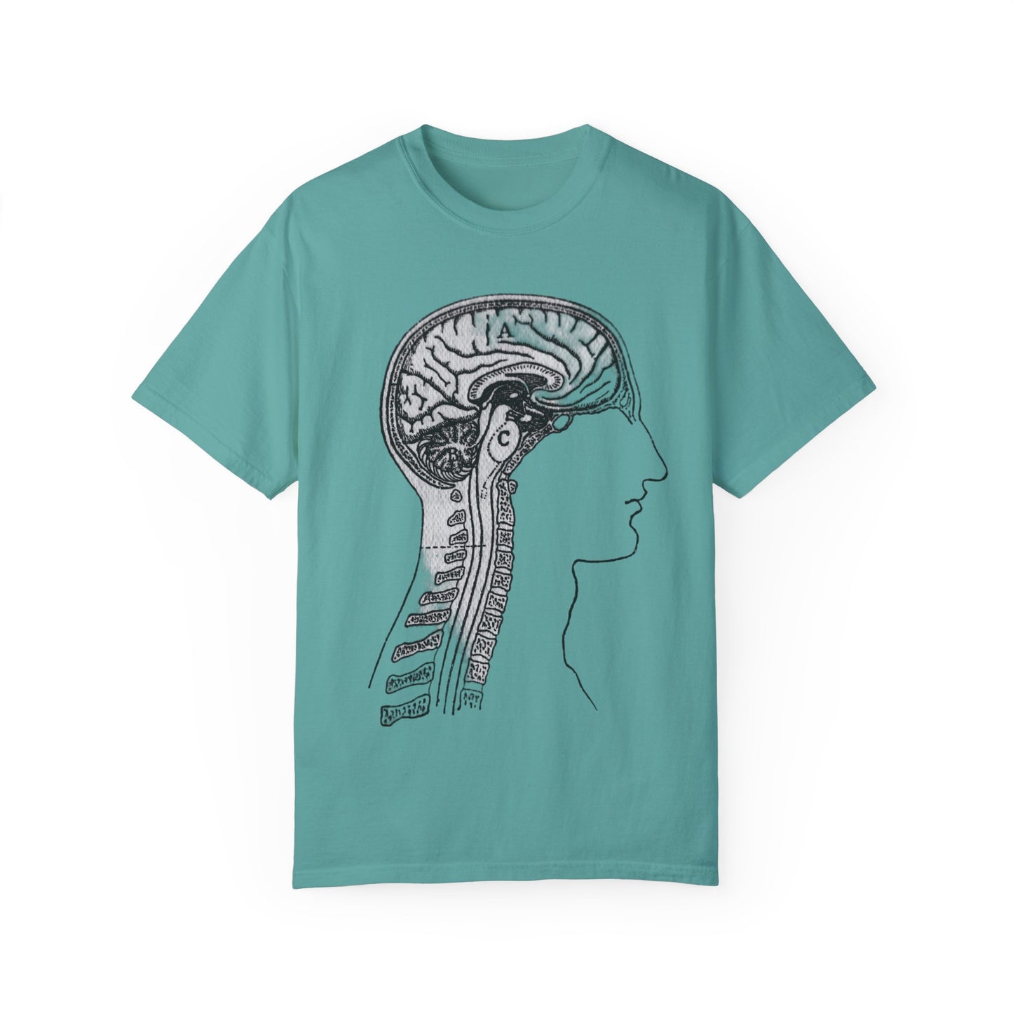 Anatomy Head Brain Spinal Cord Unisex T-shirt