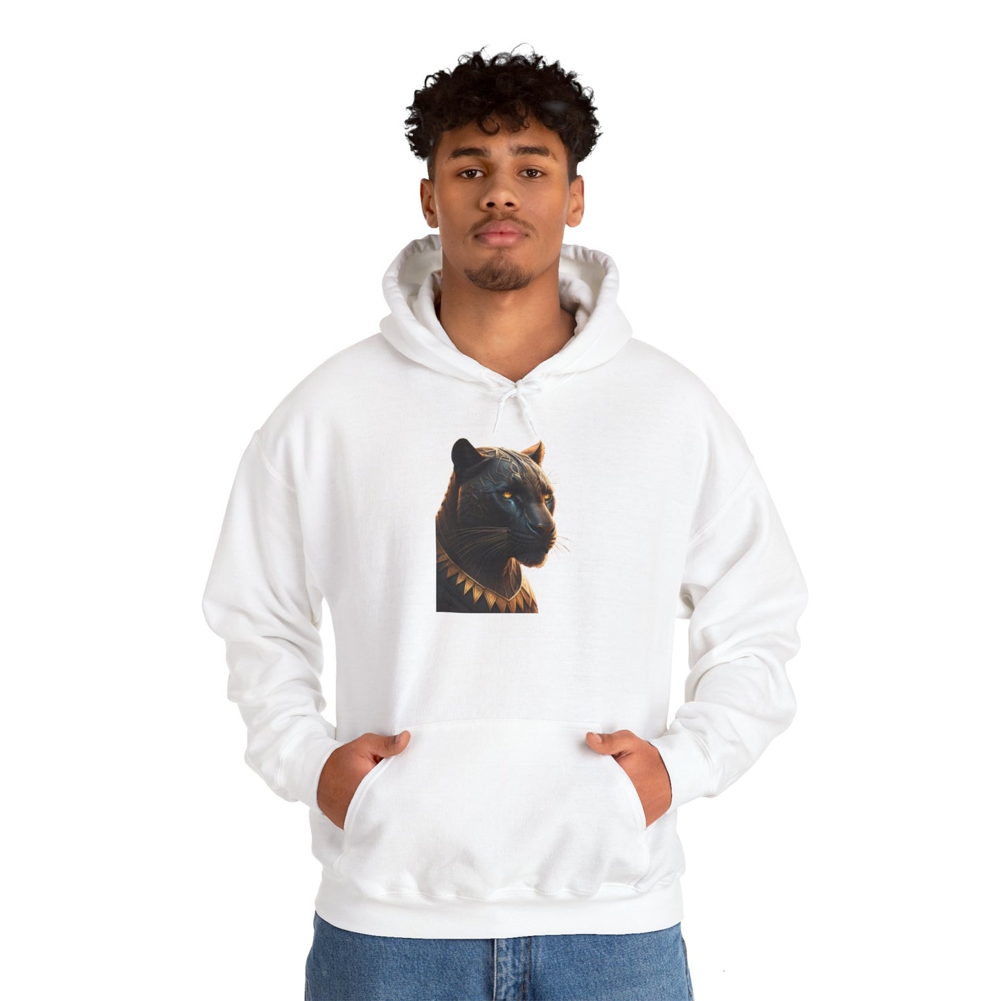 Unisex Black Panther Hooded Sweatshirt