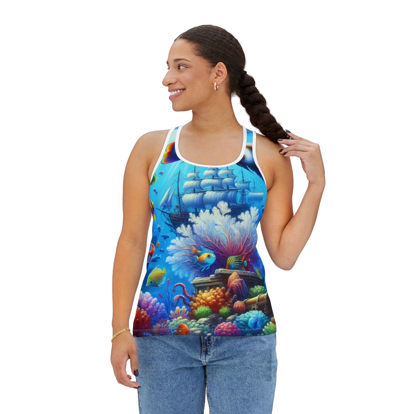 Tank Top - Underwater Sea Scape