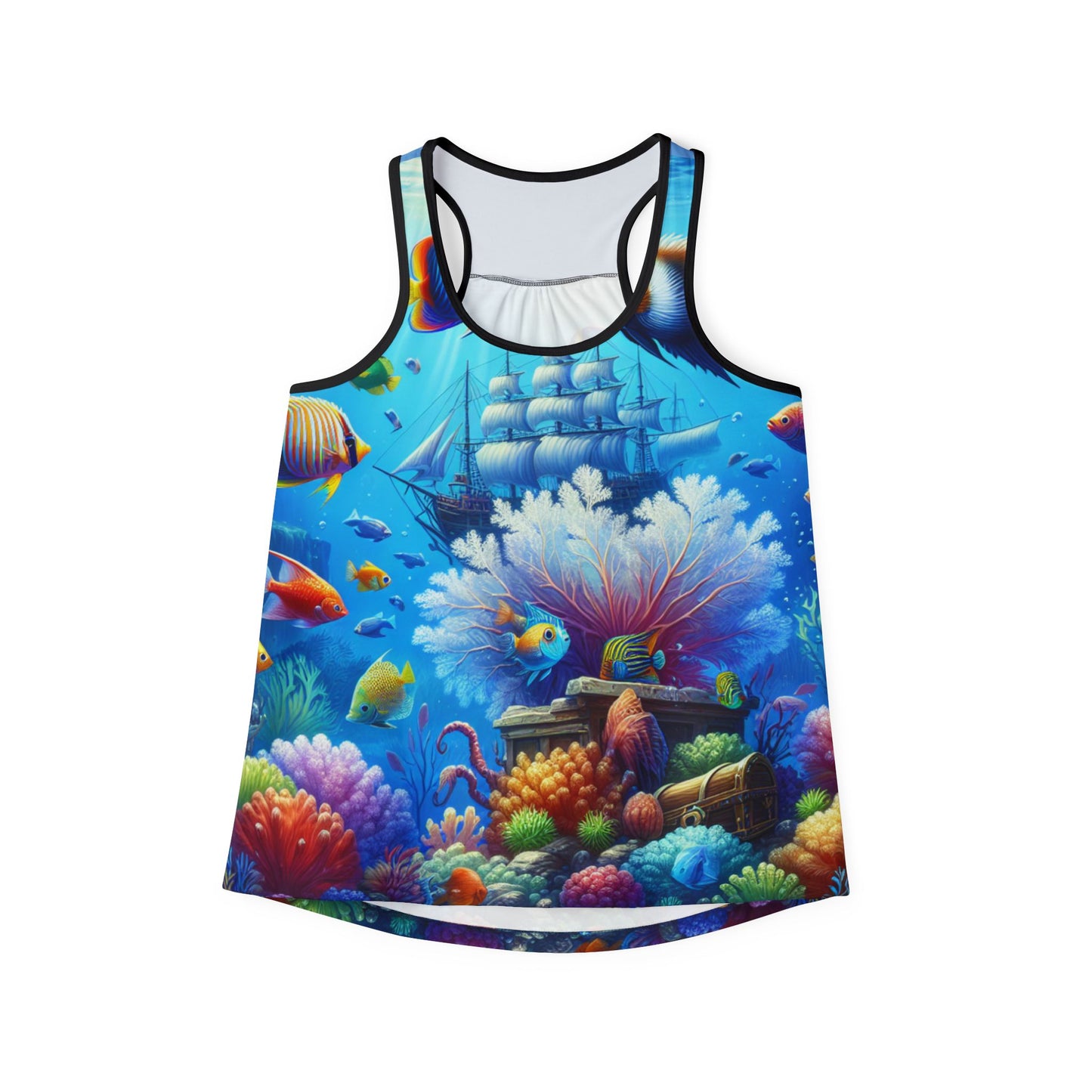 Tank Top - Underwater Sea Scape