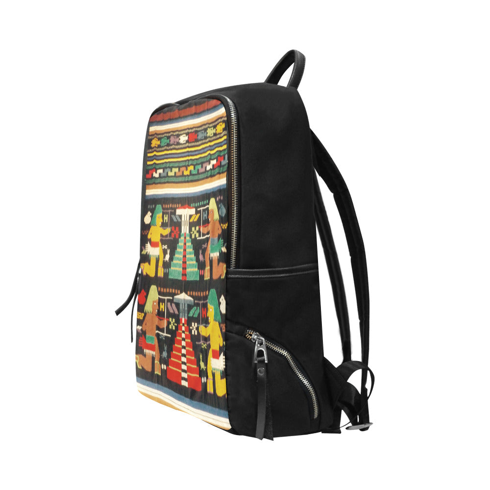 Aztec Print Backpack