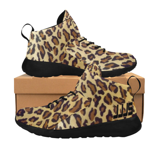 Men's  Leopard Print Basketball Shoes