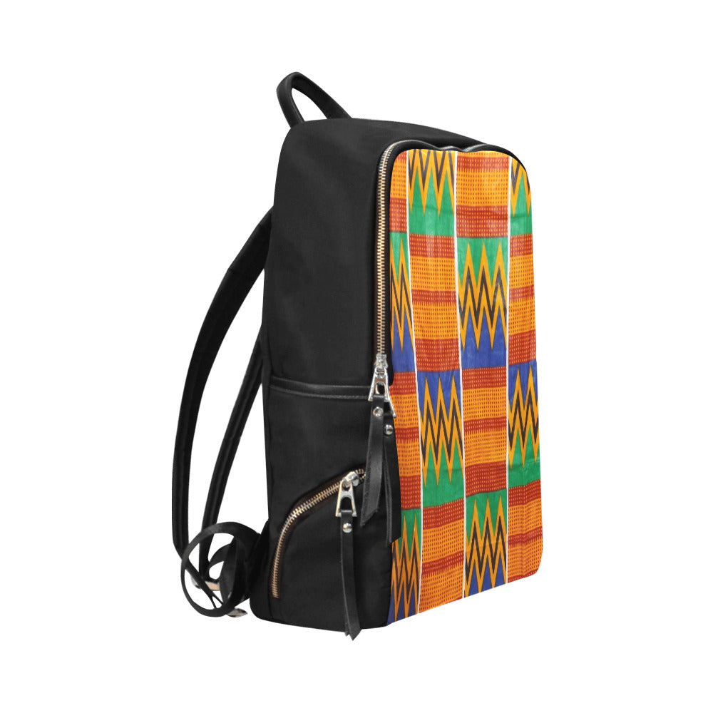 African print Unisex School Bag Travel Backpack 15-Inch Laptop